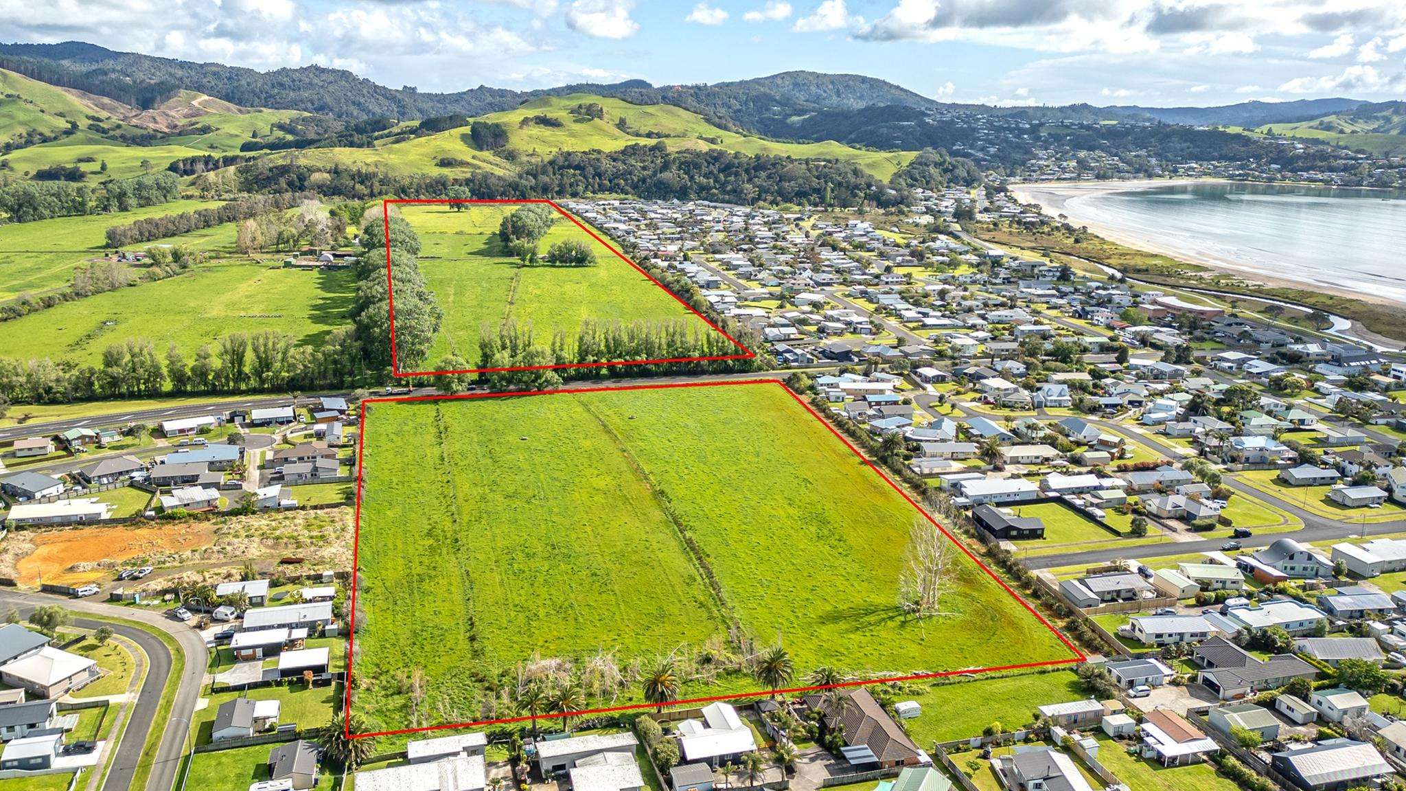 Two greenfield blocks available in Whitianga