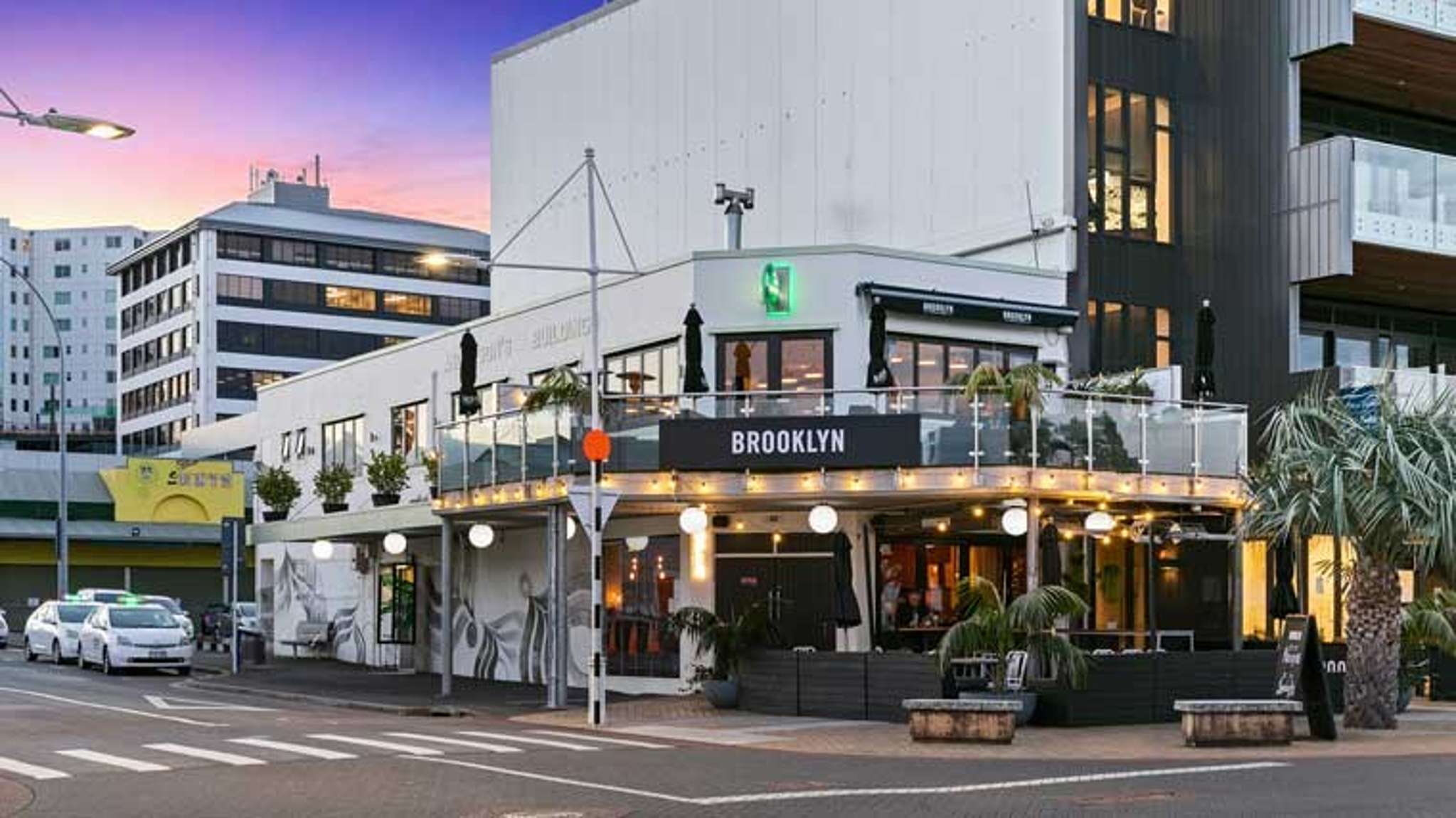 Waterfront hospitality building goes up for sale