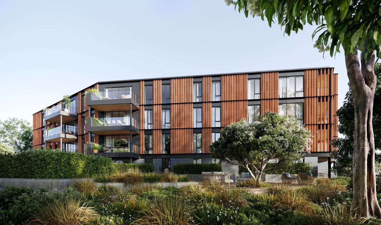 Jimmy’s Point residences at 12 Marlborough Crescent, Hobsonville Point