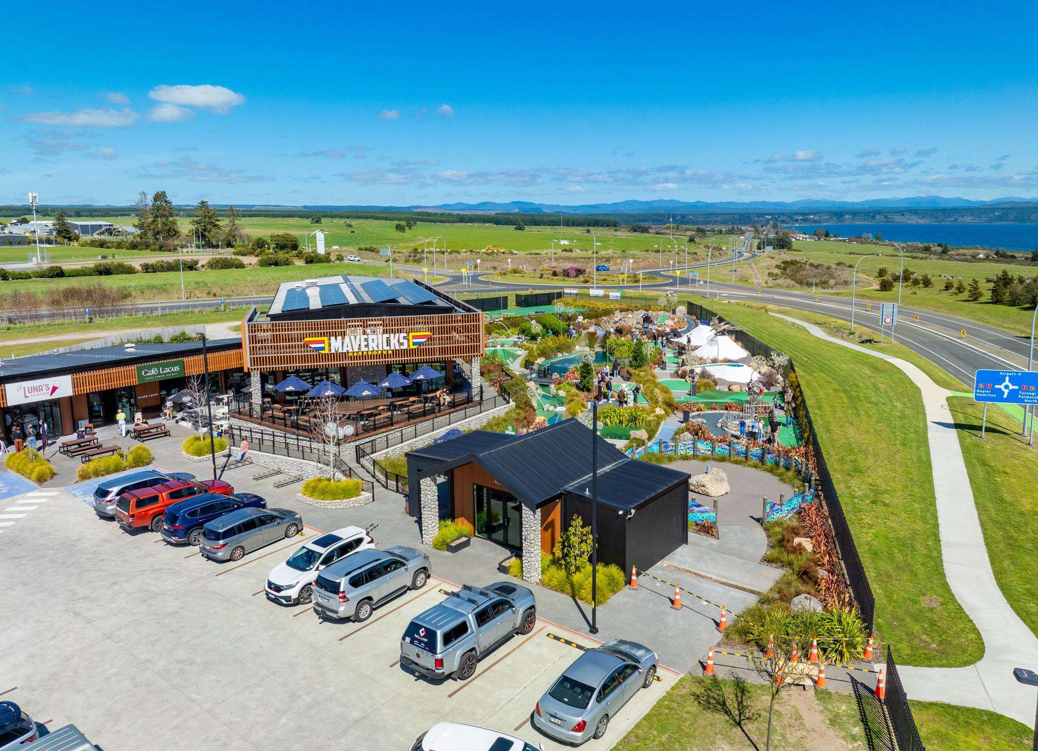 Entertainment hub in top destination