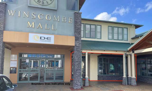 Central Warkworth retail/office premises for lease