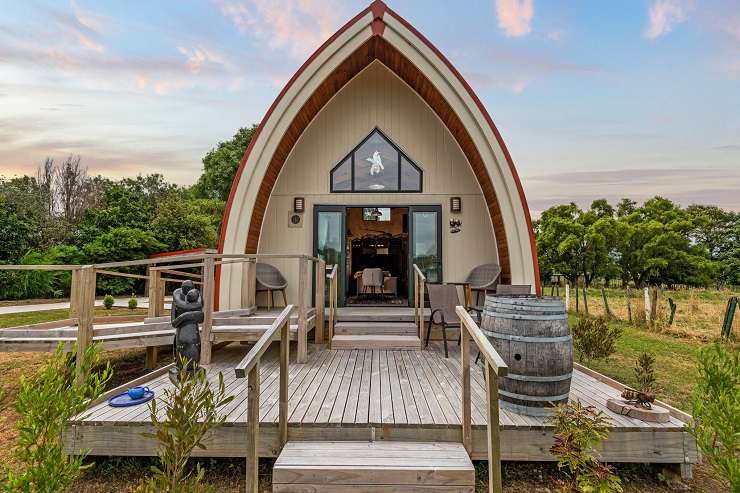 The 33sqm shed and plot in Auckland's Grey Lynn, with an asking price of $295,000 is attracting a lot of interest from buyers. Photo / Supplied