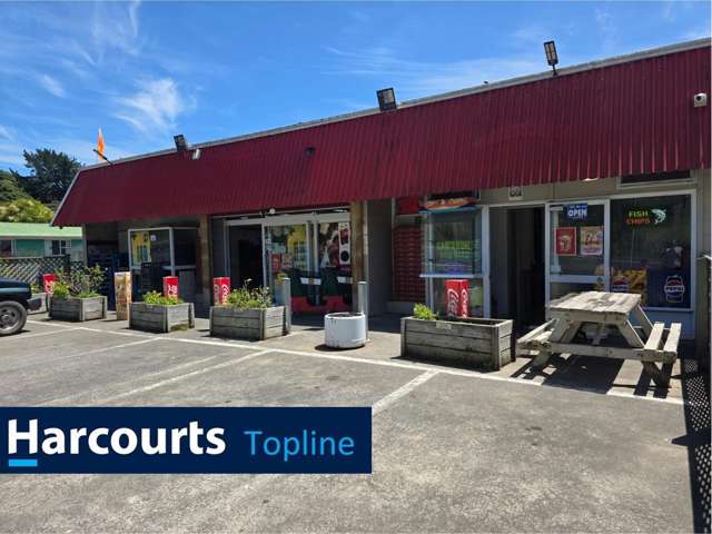 BEACHSIDE SUPERETTE WITH TAKEAWAY IN FAR NORTH DISTRICT