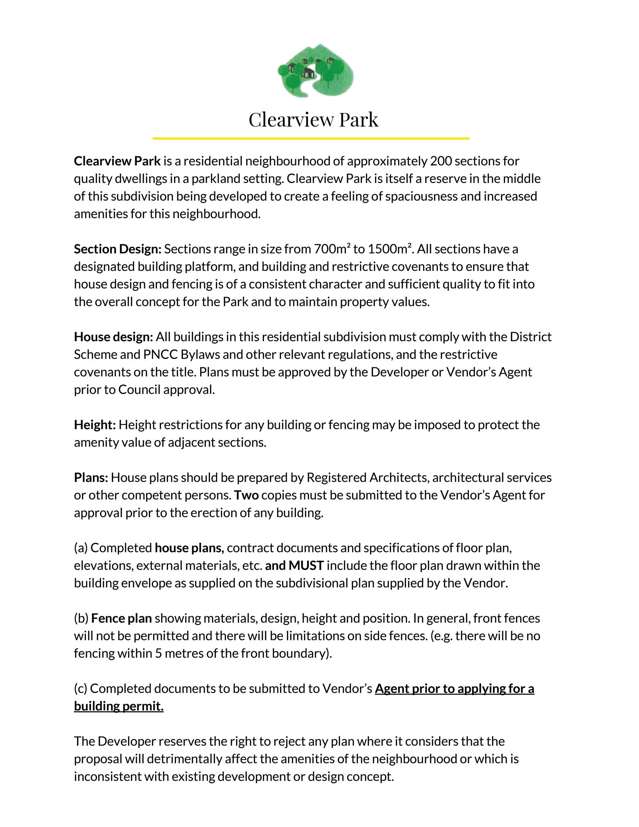 14 Lots Clearview Park Development Milson_4