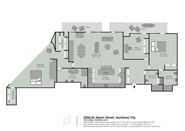Penthouse/06/26 Albert Street Auckland Central_1