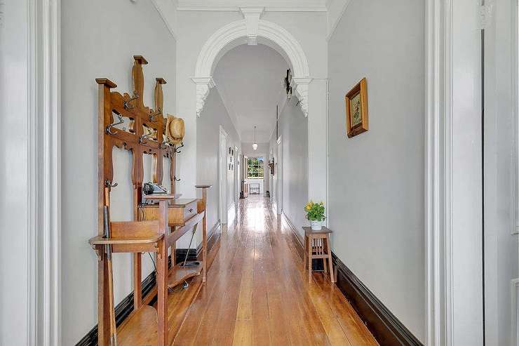 The four-bedroom villa at 16 Arawhata Street, in Ranui Heights, with its unique brickwork is just one of the three properties in the suburb that are heritage protected.