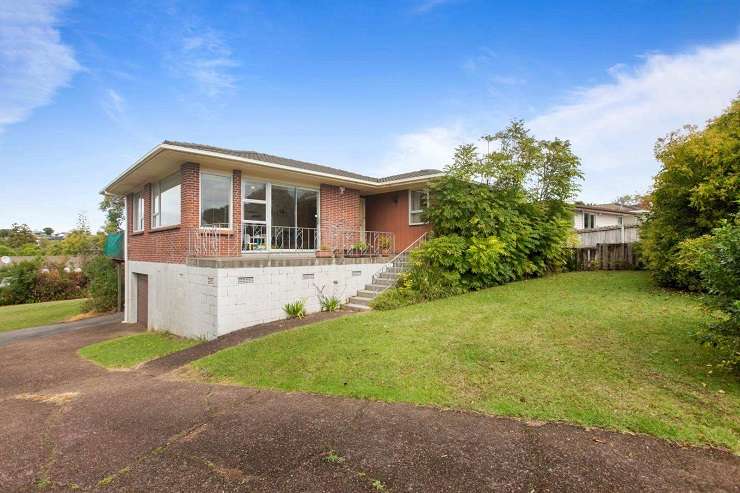 Bidders fought over the three-bedroom home on Priestley Drive in Bucklands Beach. Photo / Supplied