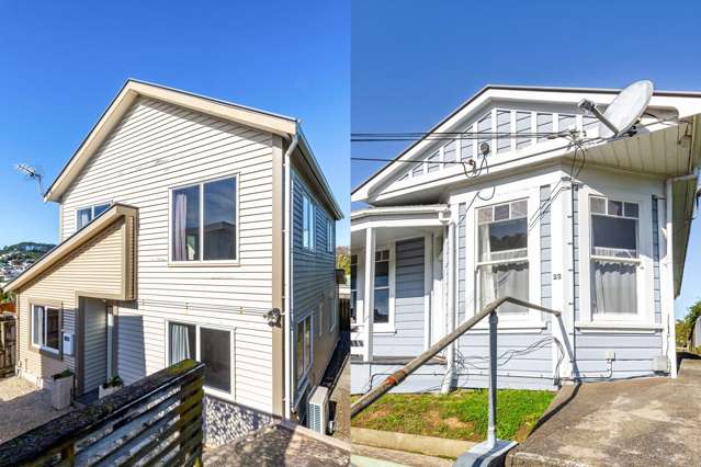 TWO HOUSES, ONE PROPERTY