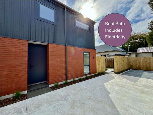 Modern, Low-Maintenance Living – Electricity Included in the Rent!