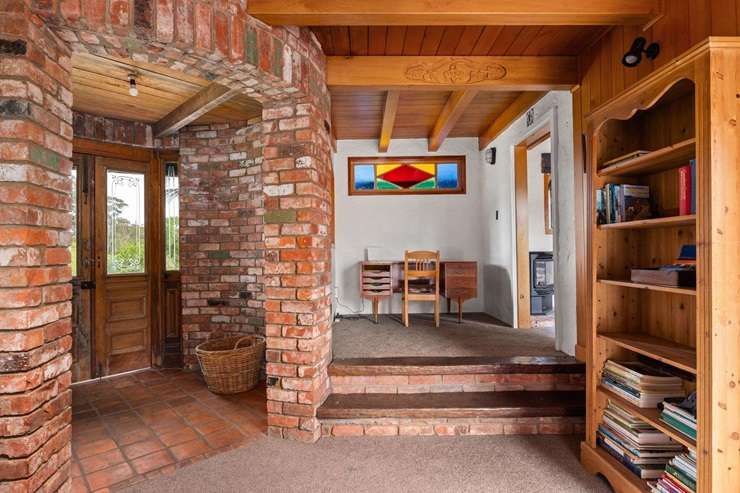 The striking mansion at 83 Riverside Road, Whataupoko, Gisborne, is on the market for the first time since 2001. Photo / Supplied