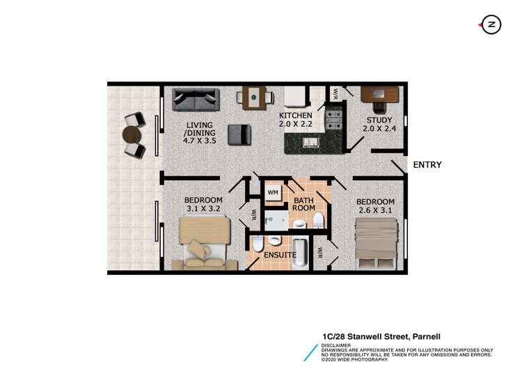 1c/28 Stanwell Street Parnell_13