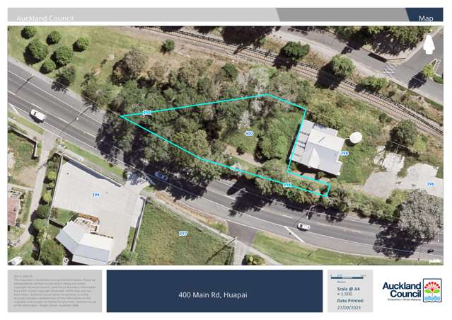 Flat Huapai section with building plans