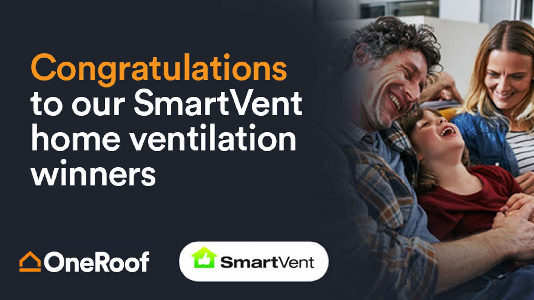 Congratulations to our SmartVent Positive2 ventilation system winners
