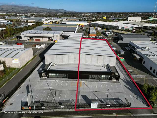 Premium new build industrial with high profile