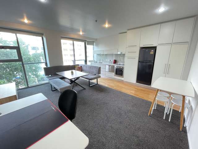 Sleek 1BR Apt in Auckland Central