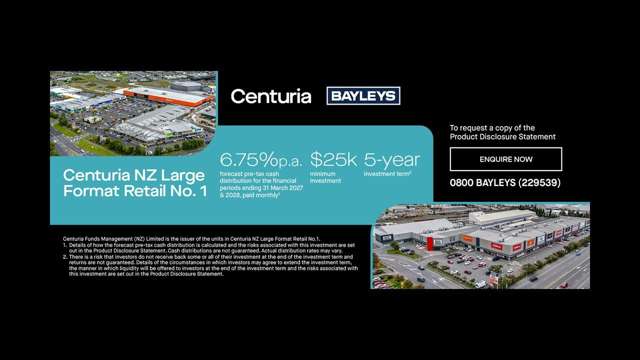 New Centuria Investment Opportunity - $25k Minimum