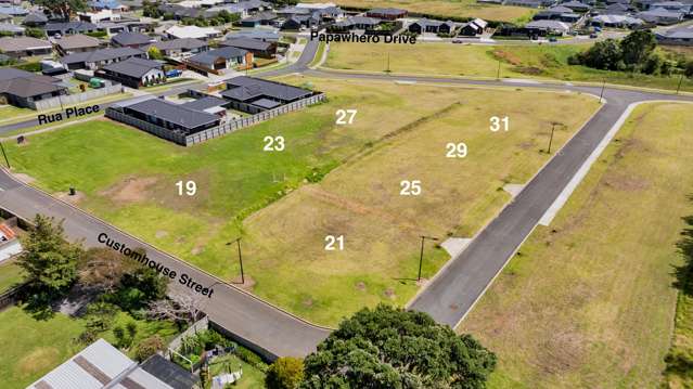 Freehold Sections, Title Available, Build Now!