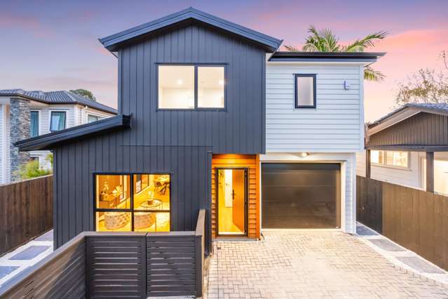 Freestanding brand-new home with extra parking