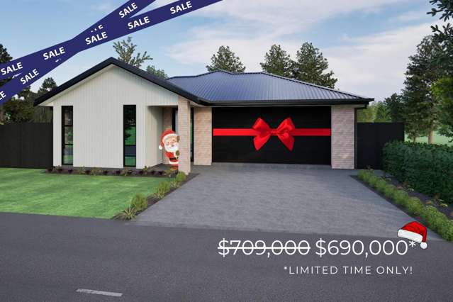LIMITED OFFER - Wrap up the year with a new home!