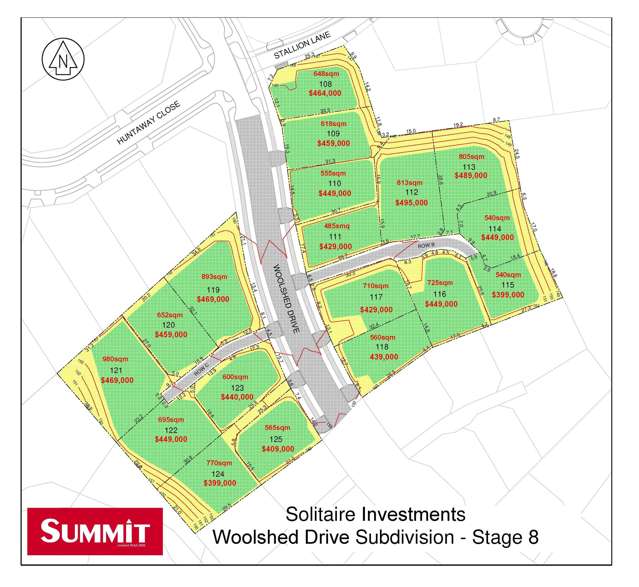 Large Flat Elevated Sections - Titles Due Mid 2026