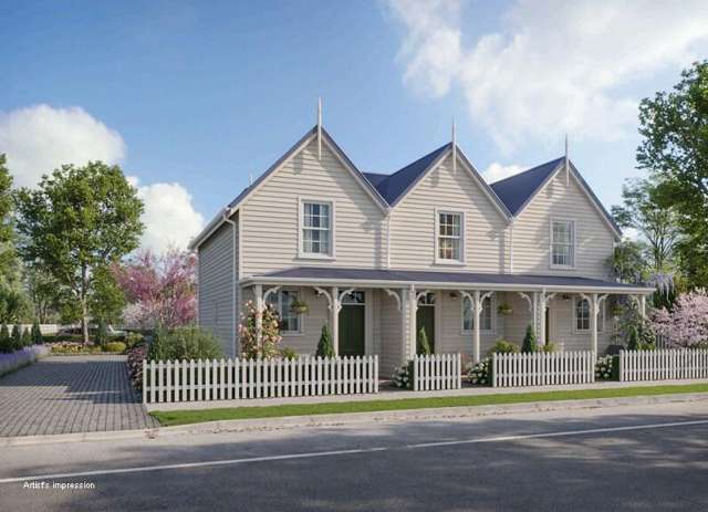 Character townhouse development
