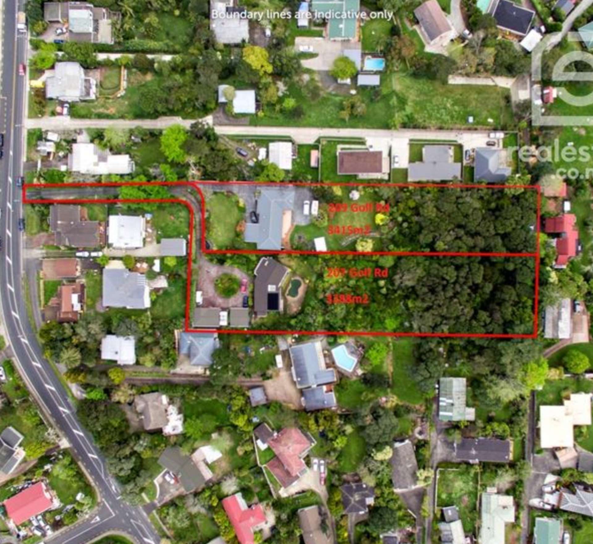 207 & 209 Golf Road Titirangi Waitakere City Houses for Sale