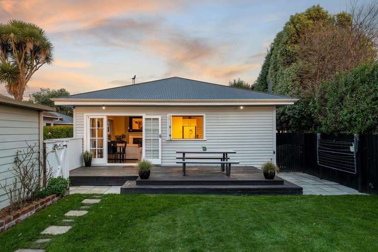 First-home buyers pushed the price of a three-bedroom home on Leander Street, in Papanui, to a 