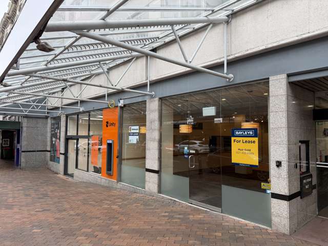Ground Floor Tenancy Just Off The Octagon
