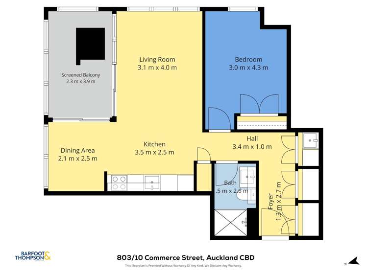 803/10 Commerce Street City Centre_12