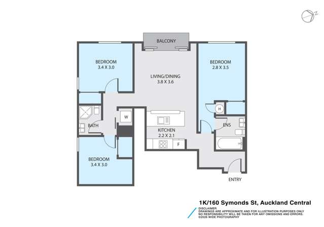 1K/160 Symonds Street Grafton_1