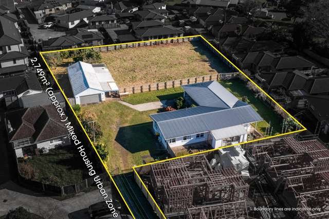 Big Land with Home & Storage Building