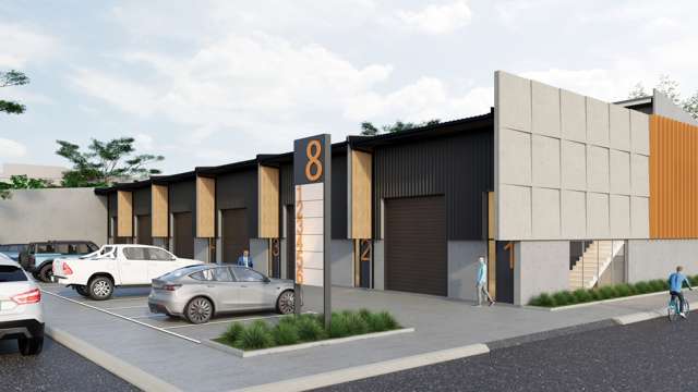 Six brand new warehouse/office units