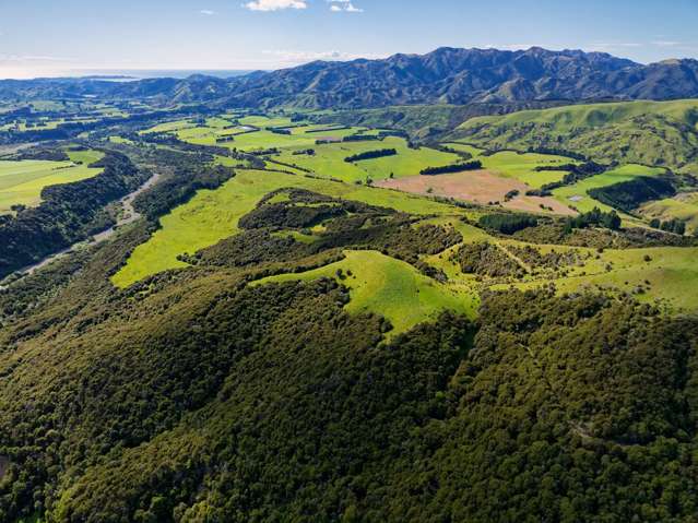 85 ha piece of rural Kaikoura