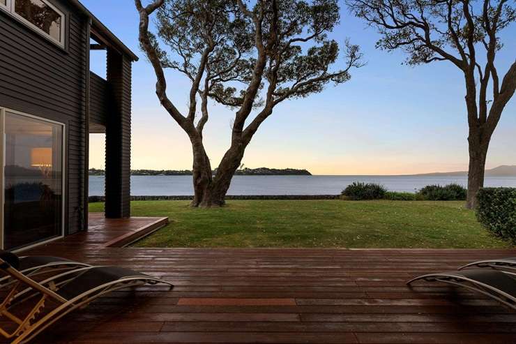 8 Musick Point Road, in Bucklands Beach, Auckland, is for sale for the first time after 26 years. The resort-like home was designed by award-winning architect Frans Kamermans. Photo / Supplied