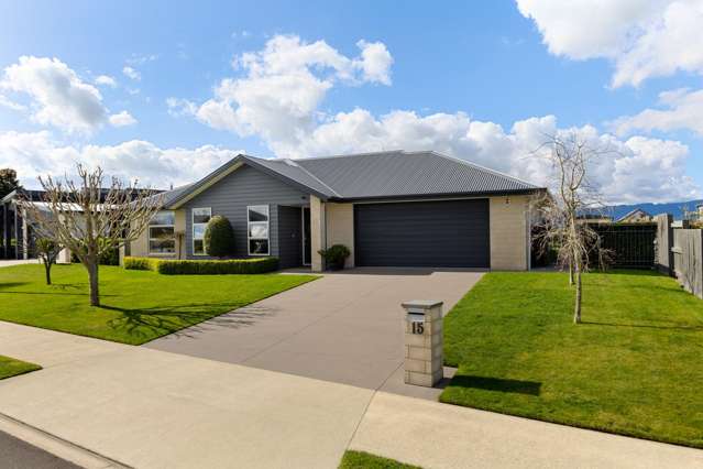 Sun-filled elegance with views