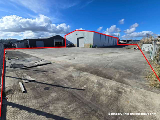 EXCEPTIONAL WAREHOUSE AND YARD OPPORTUNITY