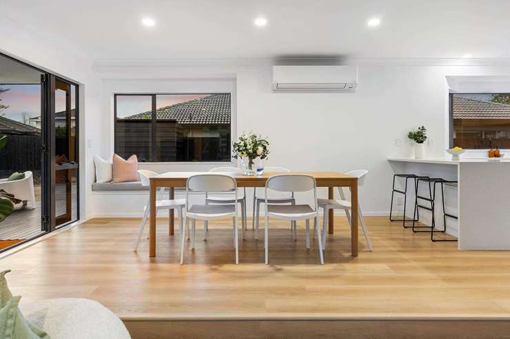 A newly renovated family home on Bushlands Park Drive, in Albany, Auckland, sold under the hammer for <img.74m. Photo / Supplied