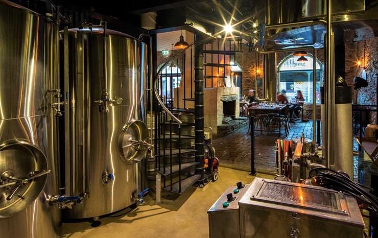 The Olivers precinct is spread over an entire block on Clyde's main street. The 19th-century buildings are heritage protected and home to hospitality and tourism businesses. Photo / Supplied