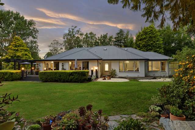 Rejuvenated home, large sheds, stunning gardens