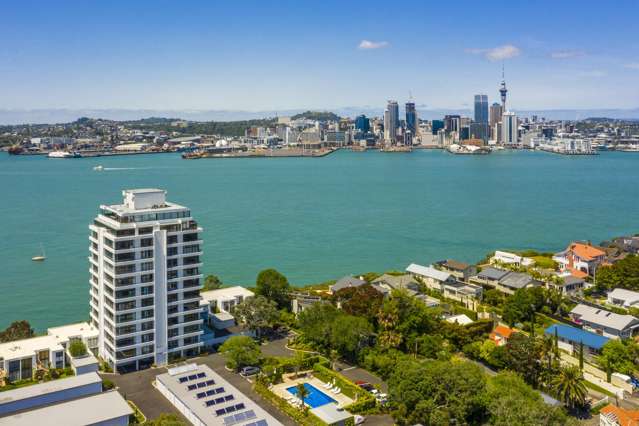 Secure and stylish waterfront apartment