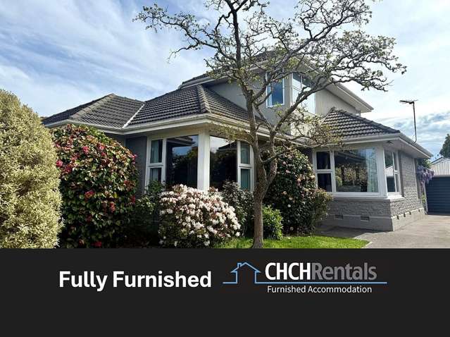 FULLY FURNISHED LARGE FAMILY HOME IN EXCELLENT LOCATION!