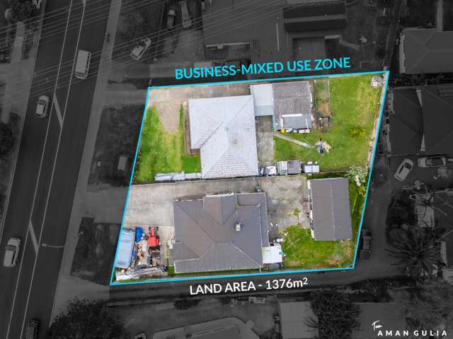 Business-Mixed Use Zoning on 1,376 sqm