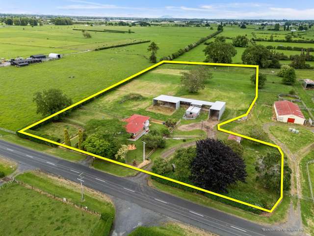 Top class 1.9 hectares with house and shedding