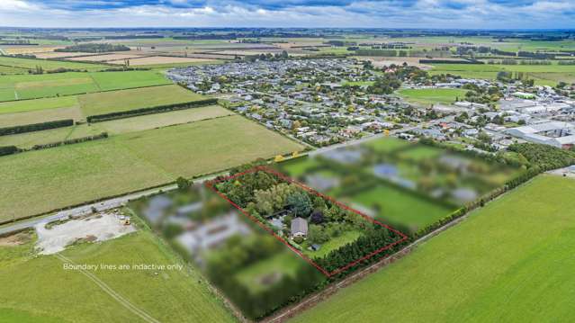 Hidden oasis on Leeston's outskirts