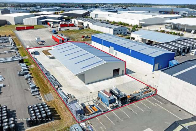 Sizeable warehouse with yard - Rolleston