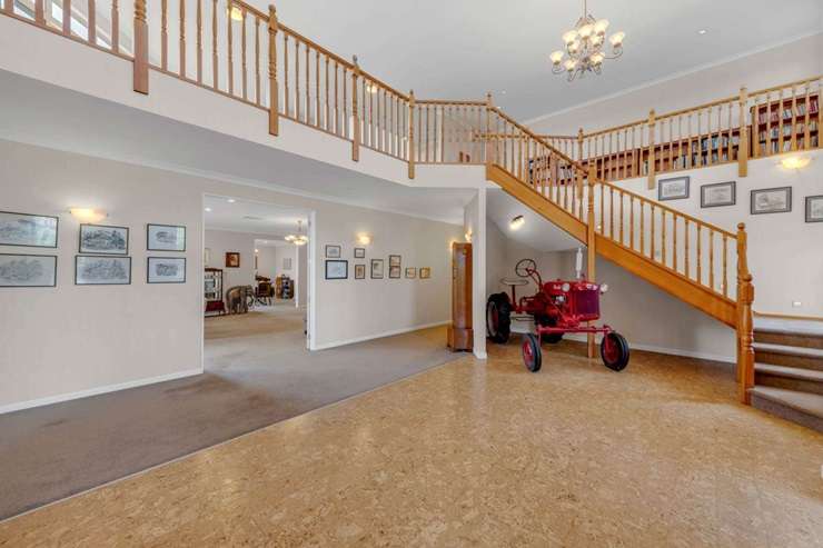 48 Porterfield Road, in Auckland's Whitford, overlooks the harbour and offers buyers 32ha. Photo / Supplied