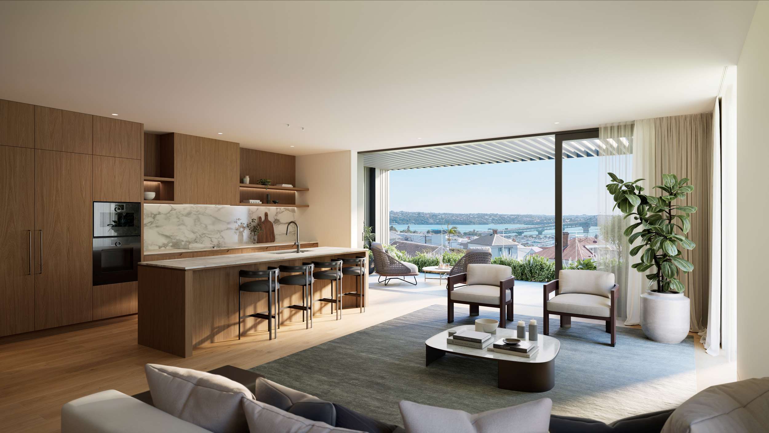 Pillars in St Marys Bay, Auckland