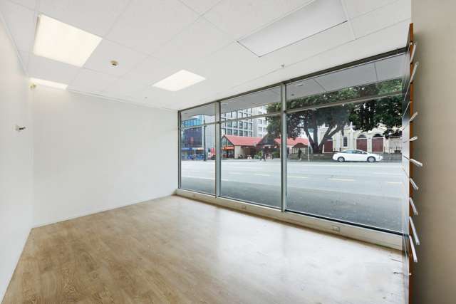 Prime exposure retail on Taranaki Street