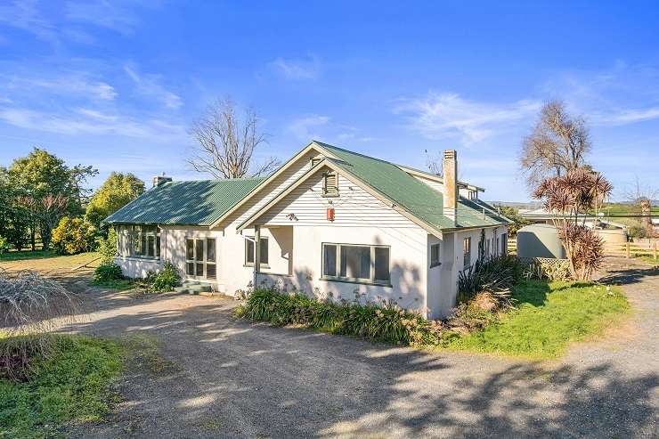 The five-bedroom, two-bathroom homestead at 1268 State Highway 26, in Eureka, is being auctioned with a $640,000 reserve. Photo / Supplied