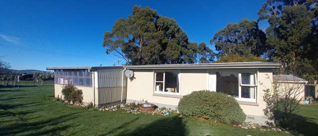 Lifestyle Block With  A 3 B/R Home and Large Sheds